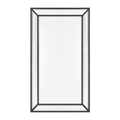 Zeta Wall Mirror - Medium Black