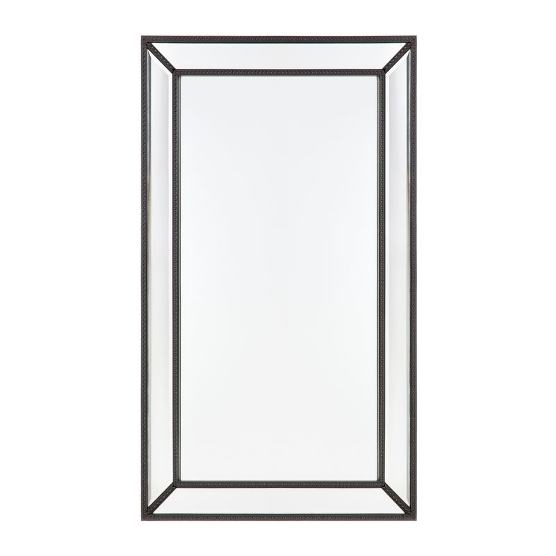 Zeta Wall Mirror - Medium Black