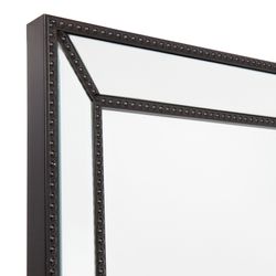 Zeta Wall Mirror - Medium Black