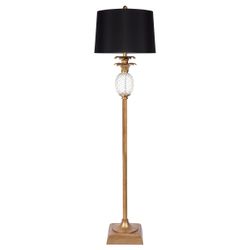 Langley Floor Lamp - Antique Gold