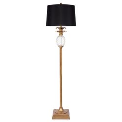 Langley Floor Lamp - Antique Gold