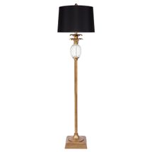 Langley Floor Lamp - Antique Gold