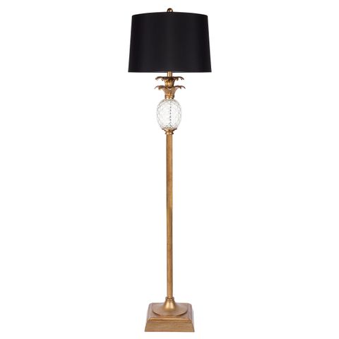 Langley Floor Lamp - Antique Gold