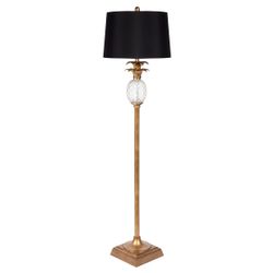 Langley Floor Lamp - Antique Gold