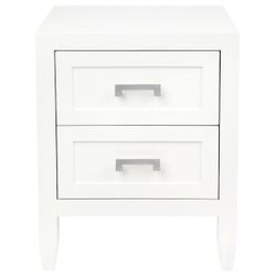 Soloman Bedside Table - Small White