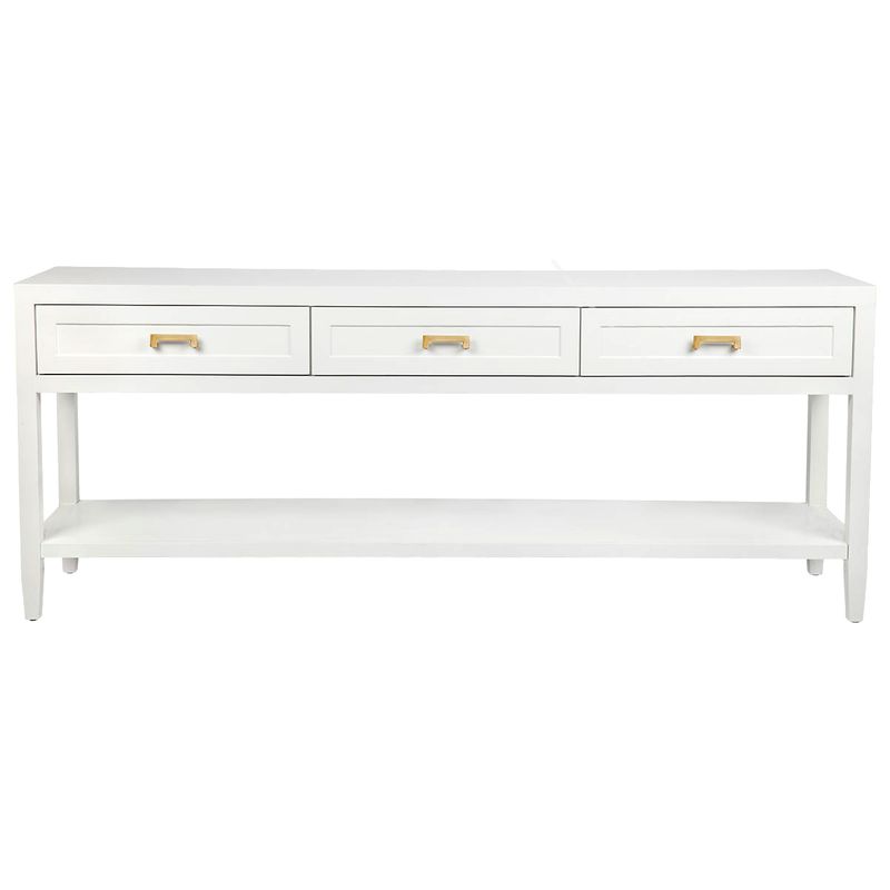 Soloman Console Table - Large White