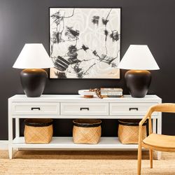 Soloman Console Table - Large White