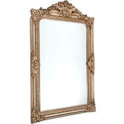 Elizabeth Floor Mirror - Antique Gold