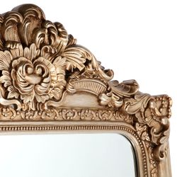 Elizabeth Floor Mirror - Antique Gold