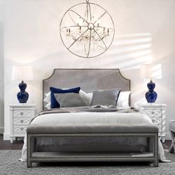 Plantation Bedside Table - Small White