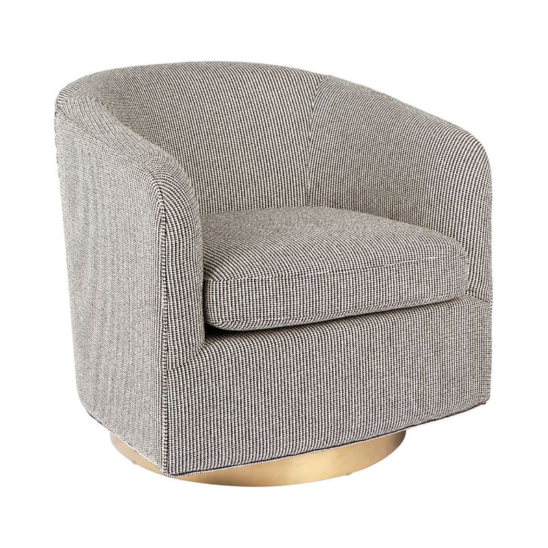 swivel occasional chair