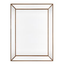 Zeta Wall Mirror - Large Antique Gold