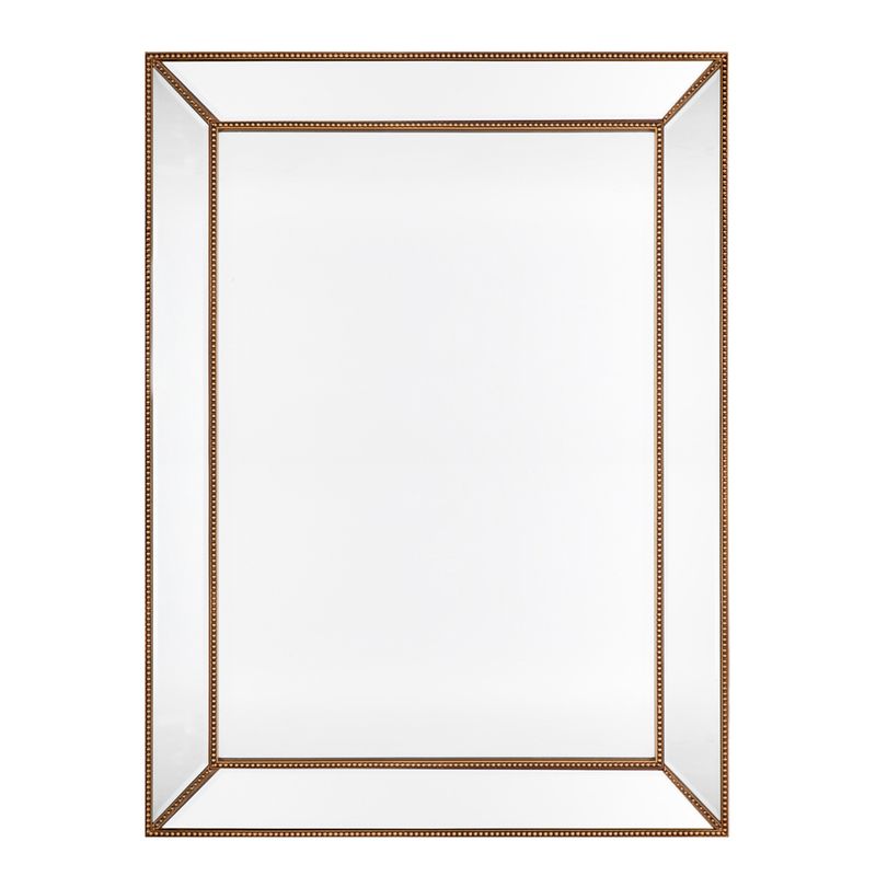 Zeta Wall Mirror - Large Antique Gold