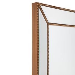 Zeta Wall Mirror - Large Antique Gold