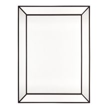 Zeta Wall Mirror - Large Black