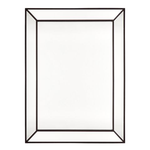 Zeta Wall Mirror - Large Black