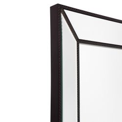 Zeta Wall Mirror - Large Black