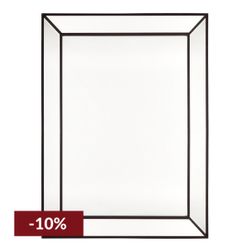 Zeta Wall Mirror - Large Black