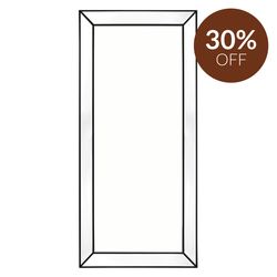 Zeta Floor Mirror - Black