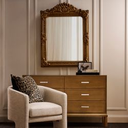 Elizabeth Wall Mirror - Antique Gold