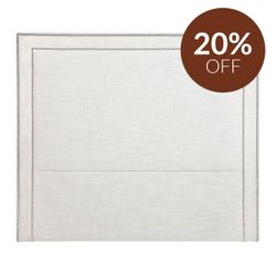 Manhattan King Bedhead - Natural Linen