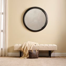 Central Park Bench Ottoman - Natural Linen