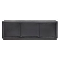 Balmain Oak Buffet - Large Black