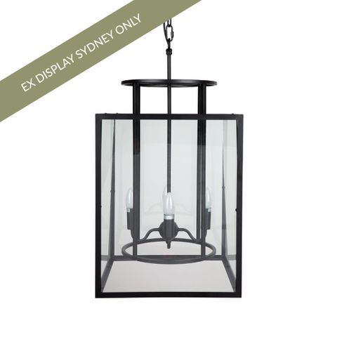 Concord Pendant - Large Black - OUTLET NSW