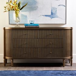 Arielle 6 Drawer Chest - Antique Gold