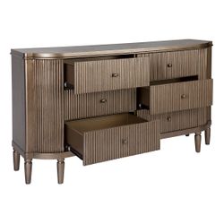 Arielle 6 Drawer Chest - Antique Gold