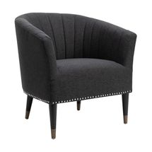 Bonavista Arm Chair - Charcoal