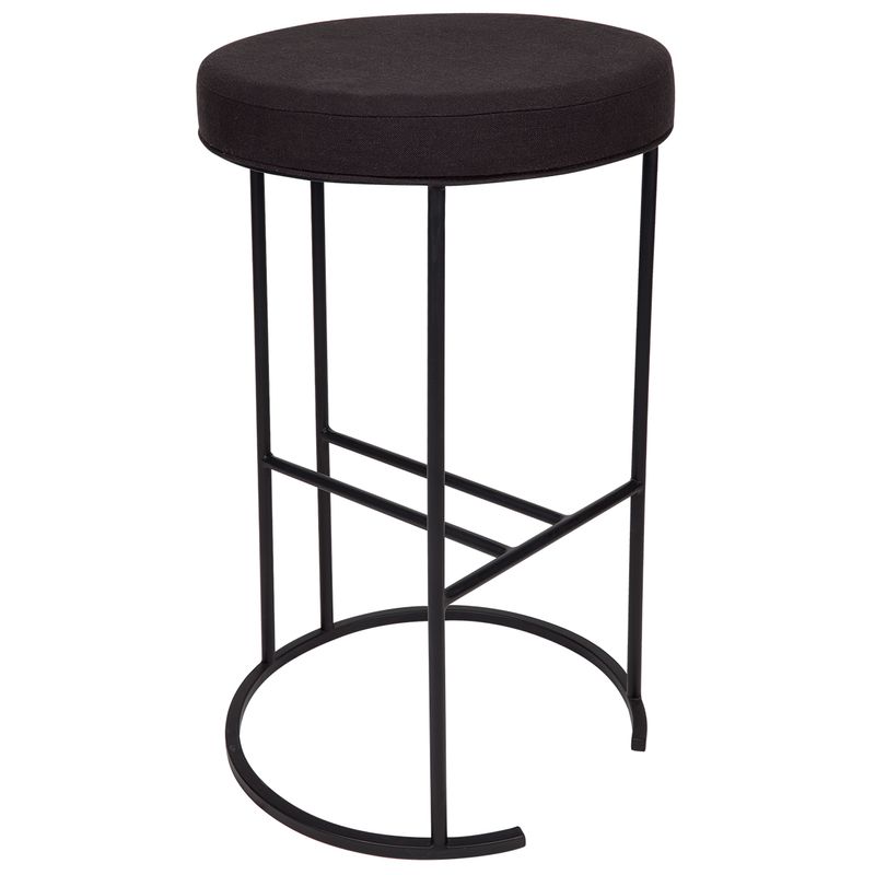 Black iron online stool