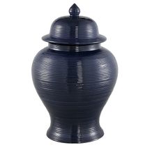 Salvador Temple Jar - Medium Navy