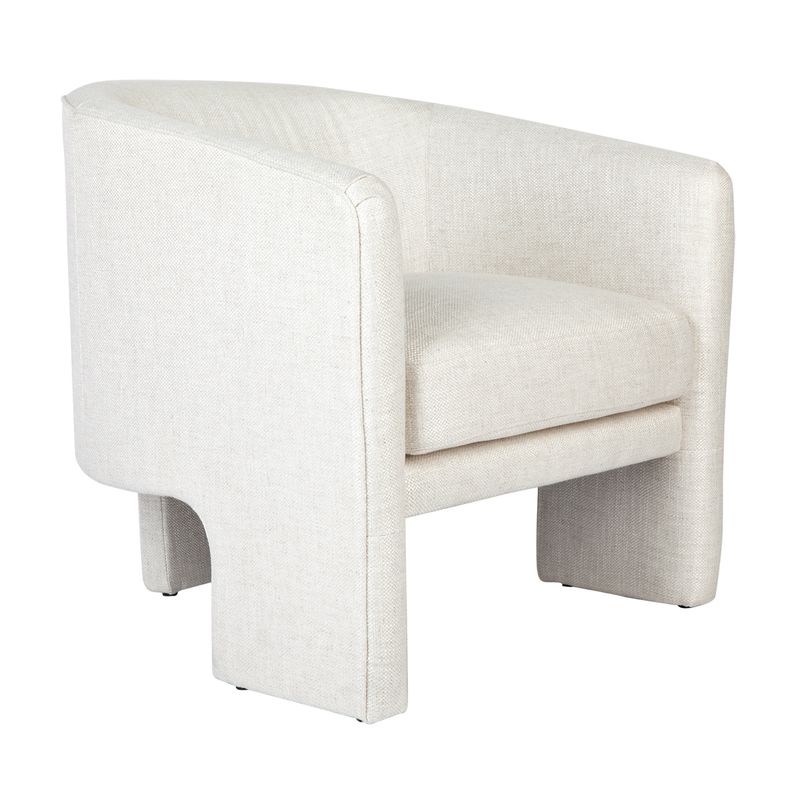 Linen discount occasional chair