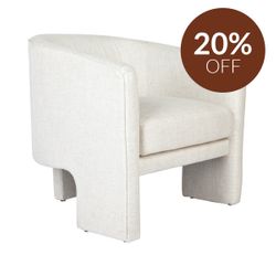 Kylie Arm Chair - Natural Linen