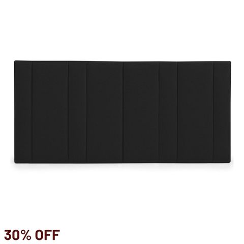 Bronx Queen Bedhead - Black Linen