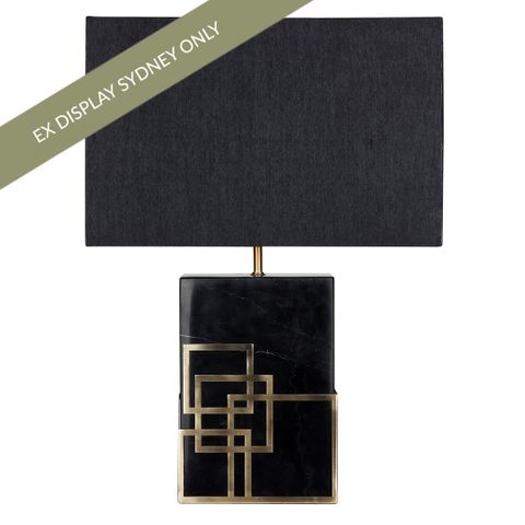 Hearst Marble Table Lamp - OUTLET NSW
