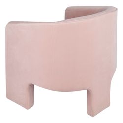 Kylie Arm Chair - Blush Velvet
