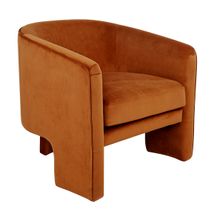 Kylie Arm Chair - Caramel Velvet