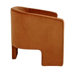 Kylie Arm Chair - Caramel Velvet