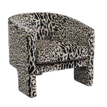 Kylie Arm Chair - Leopard Chenille *LIMITED EDITION*