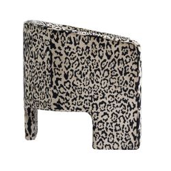 Kylie Arm Chair - Leopard Chenille *LIMITED EDITION*
