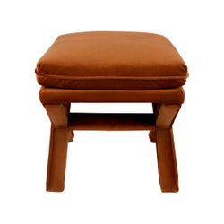 Candace Stool - Caramel Velvet