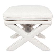 Candace Stool - Natural Linen