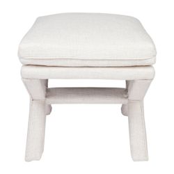 Candace Stool - Natural Linen