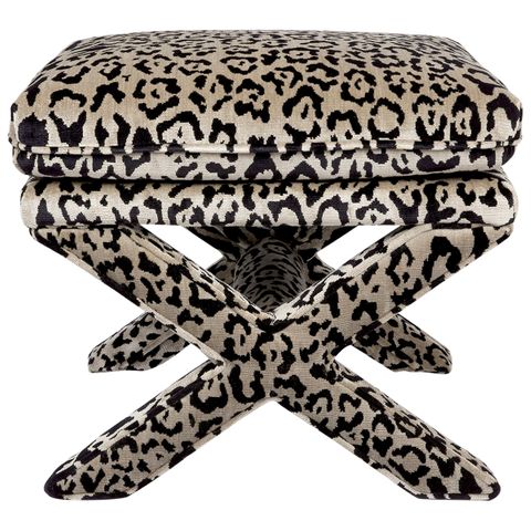 Candace Stool - Leopard Chenille *LIMITED EDITION*