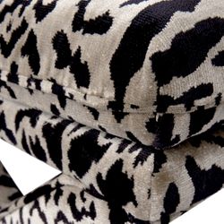 Candace Stool - Leopard Chenille *LIMITED EDITION*