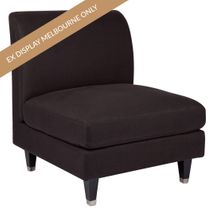 Tailor Occasional Chair - Black Linen