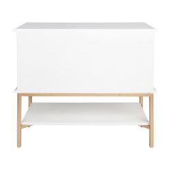 Aimee Bedside Table - Large White