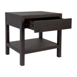 Chiswick Bedside Table - Black